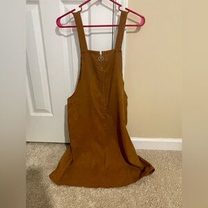 Brown Sleeveless Dress
